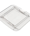No Sweat Pasta And Noodle Maker Housing Cover Replacement For HR2357/05, transparent polymer shell, secures dough during blending.