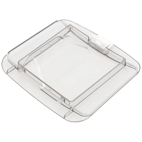 No Sweat Pasta And Noodle Maker Housing Cover Replacement For HR2357/05, transparent polymer shell, secures dough during blending.