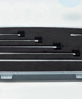 Dial Indicator Extension Rod Set Six Piece 1 2 3 4 5 6 Inch Lengths for 4 to 48 Thread, Builds to 0 to 21 Inch Long Reach in Case