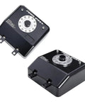 Beefy Aluminum Alloy Simulated Cell Receiver Box For 1/10 RC Crawler Cars, Realistic Fuel Tank Style Housing with valve and antenna hole.