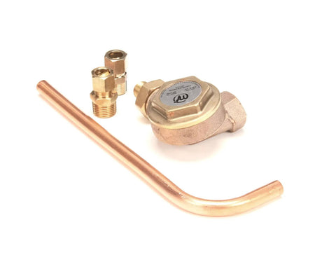 Genuine OEM Replacement Steam Trap 10-4958 for Industrial Boilers with copper pipe and brass fittings