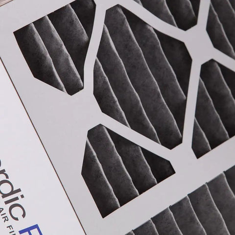 20x25x5 Air Filter Replacement MERV 12 Pleated With Carbon For X6673 X6675, 2-Pack, Actual Size 19.75 X 24.75 X 4.38, Heavy-Duty Filtration For Cleaner Indoor Air