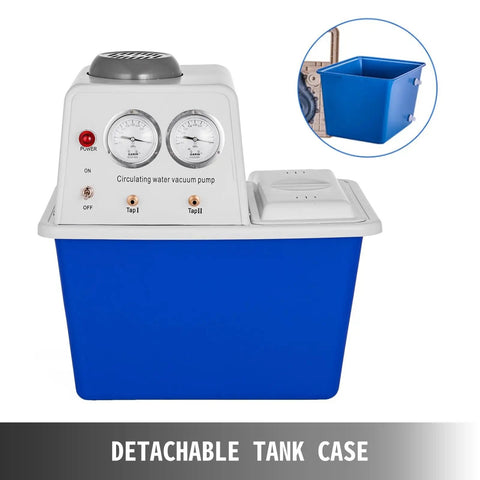 15L Circulating Water Vacuum Pump With 60L Per Min Flow Rate Dual Purpose Lab Equipment For Coolant And Suction Use In Research Or Diy Chemical Projects Quiet Abs Tank Design