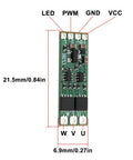 Close-up view of Two Pack Micro Brushless ESC 8A Electronic Speed Controller Module For 1S To 3S Batteries Quadcopters Drones Model Planes