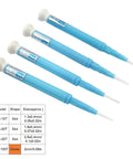 Four In One Ceramic Screwdriver Set Nonconductive Electrician Kit with Slick Rotating Handle, 4 different sizes, zirconia material.
