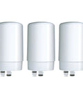Replacement Water Filter For Faucet Mount System Reduces 99 Percent Lead And Delivers Great Tasting On Tap Water White Finish 3 Pack