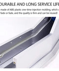 Close-up of Zero Fuss Automatic Shoe Cover Dispenser Tray made of ABS plastic, showcasing durable design for cleanrooms and labs.
