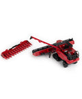 7250 Tracked Diecast Model With Dope 12 Row Corn Head And Grain Head, One Sixty Fourth Scale Prestige Collection, Foldable Unloader