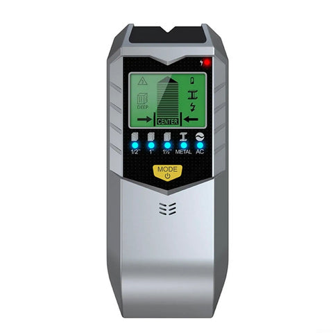 5-in-1 Wall Scanner for stud Finder Deep Scan Metal 5-in-1 Wall with LCD display and buttons for mode selection.