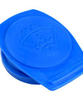 Porsche Cayenne Windshield Washer Fluid Reservoir Cap Replacement Beefy Plastic Wiper Fluid Bottle Cover OEM 3Q0955455 blue cap
