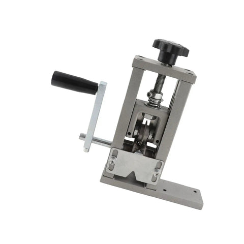 Sonew Dual Mode Electric Wire Stripper Hand Crank And Drill Powered Tool Automatic Copper Cable Stripping Machine, side view detail.