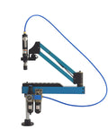 Side view of Beefed Up M3 To M12 Pneumatic Vertical Tapping Machine with aluminum alloy build and dual torque protection