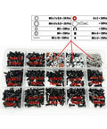 1:10 Scale RC Screw Kit Box Set With Multi Color Screws For D4 Slash 727 Short Course And Crawlers Replacement Parts