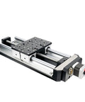 Top Shelf Motorized Linear Stage Delivering Smooth 500mm Travel Range With High Precision Ball Screw Electric Translating Platform.