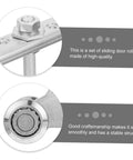 Heavy Duty Sliding Door Roller Wheel For Track, Industrial Gate Roller with smooth, durable track roller and stable guide wheel