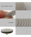 Premium 5 Inch Sponge Sanding Discs With Hook Loop Backing For Wet Dry Polishing Use, showing 2000 grit foam pads and texture.