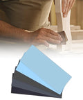 Heavy Duty Sandpaper Sheets For Wood And Metal Projects Super Grippy Silicon Carbide Grip used for smoothing wood surfaces.