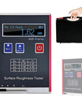Portable Roughness Tester with LED display, lab-grade 0.01μm accuracy for Ra Rq Rz Rt, handheld digital profilometer with case
