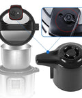 Easy Install Steam Release Valve for 3 5 6 8 Qt Pressure Cookers Replacement Handle close-up and installation view