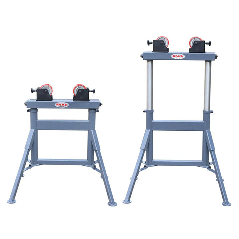Rock Solid Heavy Duty Adjustable Pipe Roller Stand Built Tough For Welding Fabrication And Fit Up Projects Handling Up To 1100 Lbs Like A Champ With Smooth Rolling Wheels For Easy Material Movement