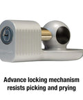 Heavy Duty Trailer Hitch Lock Fits One Seven Eighths Inch Two Inch And Most Two Five Sixteenths Inch Couplers Zinc Construction