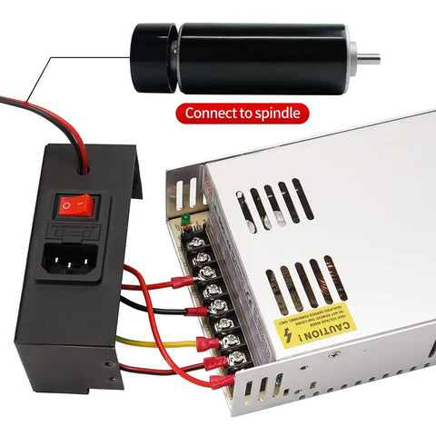 Beefy 500W 48V CNC Power Supply For 3018 Pro Max 3018 Pro Ultra And 3020 Nova CNC Router 110V 220V Adjustable Switching Adapter