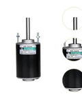Quiet Space Saving Permanent Magnet DC Motor For DIY Projects 24V 7000 RPM Mini Electric Motor For Home Automation And Small Machinery