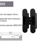 Hidden 180 Degree Wood Door Hinge For Wide Door Spacing No Fuss Install Invisible Cross Casement Gate Hinge Built To Last Home