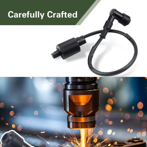 High Performance Ignition Coil Kit For ATVs Dirt Bikes Go Karts Scooters And Quads 50cc To 250cc Engine Power Spark Plug Wire