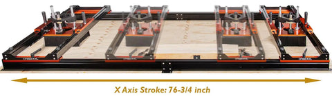 Ultimate Slab Flattening Router Sled with 3-Axis Gantry Jig and 3.5 Inch Router Lift for Effortlessly Smoothing Live Edge Slabs