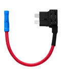Heavy Duty 12 Gauge UL Wire Add A Circuit Fuse Tap Kit 5 Pack ATC ATO Standard Fuse Holders Up To 35 Amps For Automotive Car