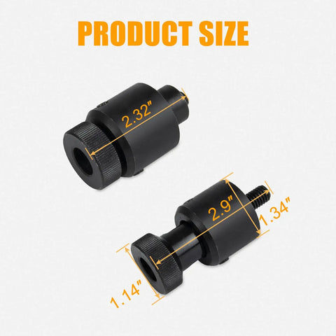 Pro Grade Heavy Duty Alloy Steel Screw Anchor Expander For Hollow Walls 3/8-16 Caulk Anchors product size dimensions diagram