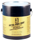 Non Metallic Environmentally Safe Anti Seize Paste 128 Oz Dark Gray With Molybdenum Disulfide And Graphite in black container