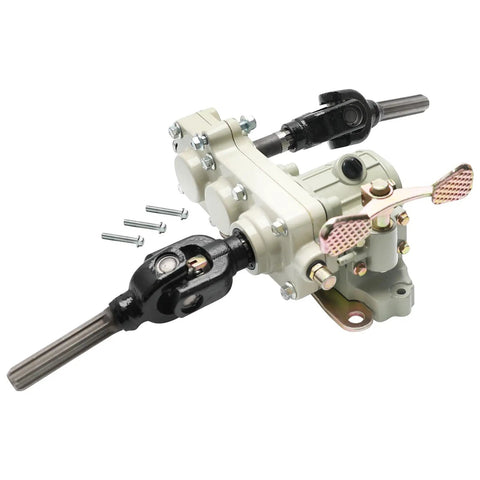 Beefed Up Reverse Gearbox For 4x4 ATV Quad Go Kart And Trike 150cc To 300cc Engine Transfer Case With Forward And Backward Drive Converter