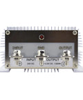 Front view of Heavy Duty 24V to 13.8V Buck Converter 100A 1380W Waterproof DC-DC Power Regulator, showing input and output terminals