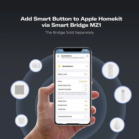 ZigBee Smart Button 3 Way Remote For Smart Home Control Works With SmartThings Aeotec Hubitat Home Assistant Battery Included