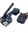Portable Electric Strapping Machine With Two Batteries For PP PET Band Belt Packing Tools lightweight device with charger.