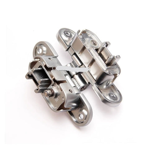 Kickass Pack Of Ten Heavy Duty Zinc Alloy Concealed Door Hinges With Smooth 3D Adjustment and Zero Slop Movement deliver rock solid 20Kg capacity.