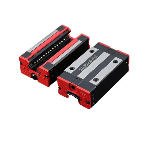 Upgrade Your Rig With This Sweet 25mm Linear Guide Rail Kit Featuring HGR25, HGH25CA Steel Cage Slider Blocks, And HGW25CC Flange Carriages For Smooth High Speed Motion In Any Cool CNC Setup Or Custom Builds, two HGH25CA carriages