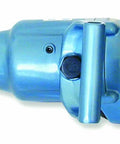 Heavy Duty 6 Inch Extended Anvil Air Impact Wrench with Sturdy D Handle, ideal for tire service on trucks and fleet rigs.