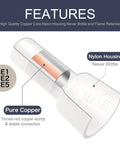 Assorted Closed End Crimp Connector Kit For 22-18, 16-14, And 12-10 AWG With Tinned Copper Core, Nylon PA Cap Insulated