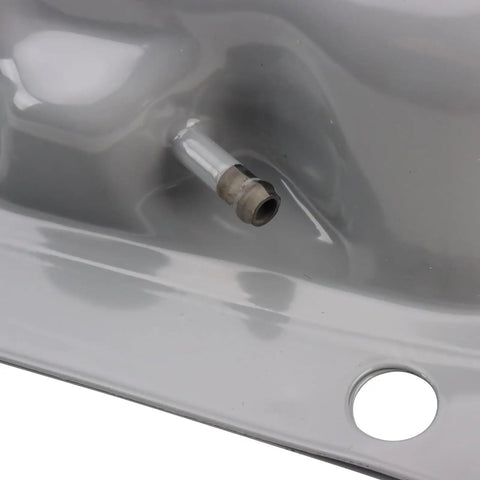 Close-up of durable steel Gas Fuel Tank Replacement For Chevrolet C10 Pickup K10 and GMC C15 C1500 Pickups 1970 to 1972 K10 K1500 K15 Direct Fit OE Style Part 576233