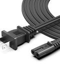 12V 5A AC DC Power Adapter For Verizon Fios Modem And Wireless Router CR1000A CR1900A CE1000A 60W Switching Power Supply DC12V 5A Replacement Charger Compatible With 1A98-1250-02 black power cord with 2-prong plug and connector
