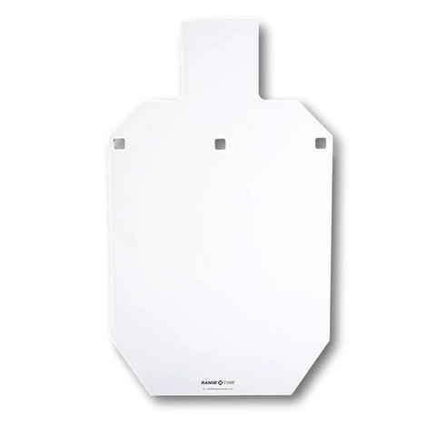 Heavy Duty AR500 Steel Target Set For Rifle And Pistol Practice, Includes Ten Inch, Eight Inch, Six Inch, Four Inch Gongs And Twelve By Twenty Silhouette Plate, One Half Inch Thick, Made In USA, Veteran Owned Range Gear For Real Shooters
