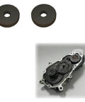 Replacement Gear Set For GE Opal Ice Maker 1.0 And 2.0 With LINIX Gearbox Motor Quiet Operation 2 Piece Kit For DIY Repair, black nylon gears