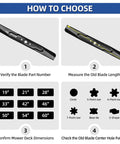 Guide to selecting Beefy High Lift Mower Blade Set For 42 Inch Deck Riding Mowers Compatible With Cub Cadet Troy Bilt Bronco Pony Mustang 94204308.