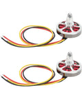 Beefy 5010 750KV Brushless Motor For RC Drones And Multicopters, Premium Aluminum Alloy Build, 50x10mm Size, Silver Finish, 2 pcs