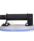Heavy Duty Vacuum Suction Cup Lifter Tool For Glass Ceramic Tiles And Car Shells With Strong Grip Durable Abs Silicone Build side view.
