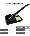2 In 1 Digital Soldering Station With Hot Air Gun For SMD BGA Rework And Desoldering, LCD Temperature Display shown with parameters