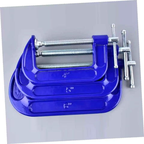 Heavy Duty 4 Inch G Clamp For Woodworking Quick Release Thickened C Clamp Universal Desk And Tabletop Clamp For Workshop Carpentry And DIY Projects For Home Shop Use